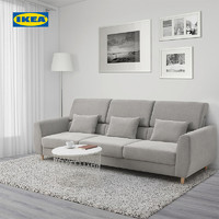 IKEA宜家SLATORP思拉托2.45米三人沙发椅靠背高度可调节现代