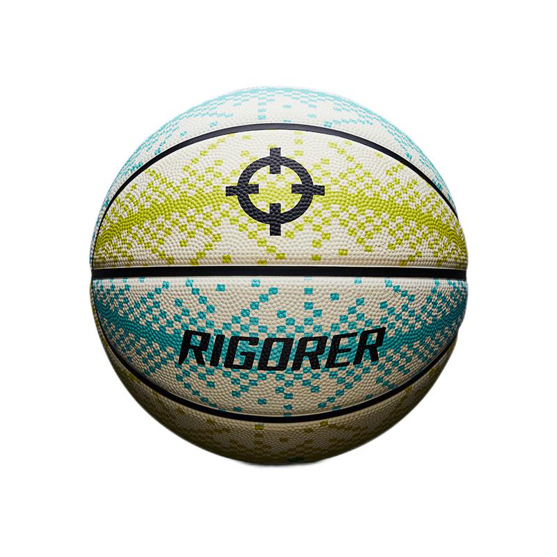 RIGORER 准者 橡胶篮球 Z321230069 青绿 7号/标准