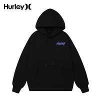 Hurley 国际大牌加绒加厚卫衣情侣2022新款秋冬季连帽外套男女衣服