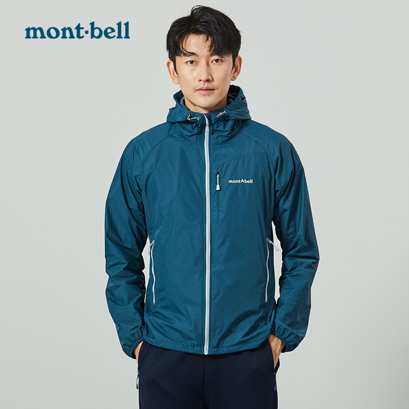 mont·bell 男士连帽外套纯色户外轻便软壳多色可选