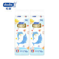 Dodie（杜迪）Air柔 纸尿裤 婴幼儿尿不湿轻薄干爽透气新生儿男女宝贝 纸尿裤(XL)34片×2