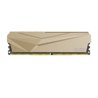 CUSO 酷獸 夜梟 DDR5 5200MHz 臺式機內存 馬甲條 金色 16GB