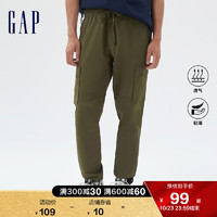 Gap男装薄款工装裤871617 夏季新款男士时尚裤子