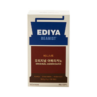 EDIYA COFFEE EDIYA韩国进口黑咖啡美式咖啡无糖0脂提神冷热可泡速溶咖啡