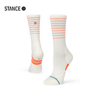 STANCE 斯坦斯 2022新款FEEL100缓震透气女士专业运动袜时尚条纹中筒袜