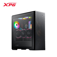 XPG 威刚 XPG 入侵者烈日版PRO黑色水冷RGB机箱全侧透明台式机电脑主机ATX