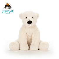 jELLYCAT 邦尼兔 英國進口白色Perry北極熊嬰兒童超柔軟毛絨安撫玩具包郵