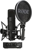 R?DE 羅德 Microphones 錄音室套裝，帶有 NT1 錄音室電容麥克風和 AI-1 音頻接口