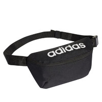 adidas 阿迪达斯 NEO DAILY WAISTBAG 中性运动包 GE1113 黑色/白 NS