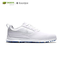 FJ Footjoy高尔夫鞋男士Superlite XP系列舒适 透气 轻便防泼水 无钉鞋 58087 白色 7.0-39