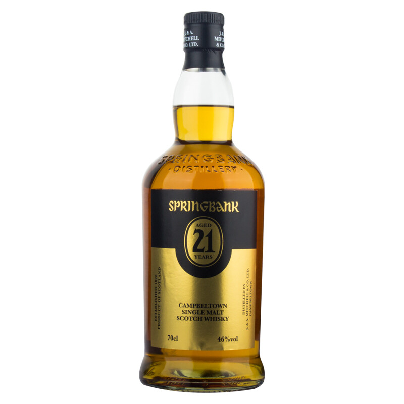 Springbank 云顶 21年 单一麦芽 苏格兰威士忌 46%vol 700ml
