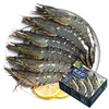 PLUS會員：鮮京采 大號黑虎蝦 凈重1kg 31-40只/盒