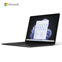Microsoft 微软 Surface Laptop5 12代酷睿i5-1235U 16G 512G Evo认证 13.5英寸2.2K高色域触控屏 典雅黑 金属掌托
