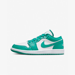 airjordan耐克airjordan1lowaj1白绿复古低帮篮球鞋