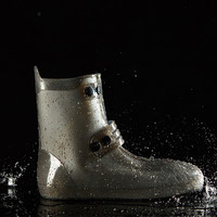 ENGMARSS 英玛仕 一体成型不漏水防滑耐磨防雨鞋套户外成人男女儿童雨鞋