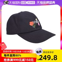 OFF-WHITE 徽标棒球帽女OWLB014R21黑色粉色帽子送女友