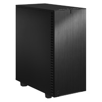 Fractal Design Define 7 Compact（D7C）黑色（无侧透金属侧板/主动降噪/低噪风扇/水冷支持）