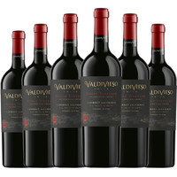 Vina Valdivieso 瓦帝维索 酒庄 Vina Valdivieso 单一园赤霞珠 干红葡萄酒 整箱装750mL*6