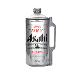 抖音超值购asahi朝日啤酒朝日asahi超爽啤酒2l单桶装日本原装进口桶装