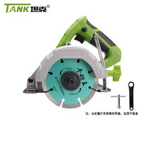 TANK 坦克 云石机石材切割机大功率专业切割金属瓷砖木材多功能开槽机手提锯 TK11001厂配无锯片（2600W）