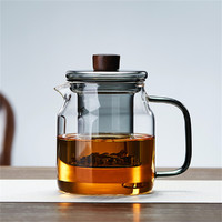 尊壶 居家办公室水壶煮茶壶加厚耐热玻璃泡茶器茶水分离玻璃茶壶