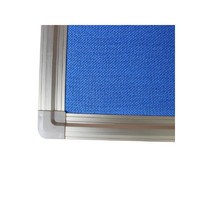 STAPLES 史泰博 铝合金边框软木板120*150 蓝色