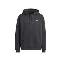 adidas 阿迪達斯 Label Hoodie 中性運動衛衣 IB2731 碳黑 M