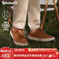 Timberland 官方男鞋22秋冬新款板鞋休閑舒適皮革|A5S9C A5S9CW/鐵銹色 41.5