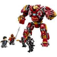 LEGO 乐高 积木拼装超级英雄76247 反浩克装甲大战瓦坎达儿童玩具生日礼物