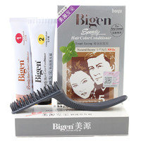 Bigen 美源 发彩染发剂 884s天然棕色 加量装 1盒（赠 染发工具四件套）