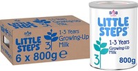 SMA 英国惠氏 Little Steps 婴儿成长营养奶粉，1-3 岁，粉末配方 800 克（6 包）