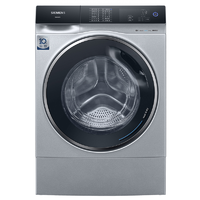 SIEMENS 西门子 iQ500净痕系列 自动投放 洗烘滚筒一体机WS74D3A80W（银色）