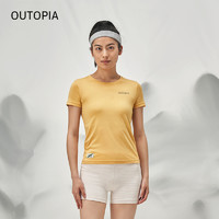 OUTOPIA |Windchaser 可机洗羊毛女士圆领跑步短袖T恤户外排汗速干