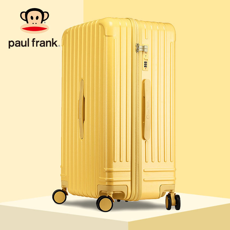 大嘴猴Paul Frank超大容量行李箱密码箱男女静音拉杆箱拉链旅行箱
