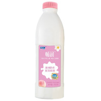 畅润酸奶 五种益生菌 保质期21天 水果捞伴侣 儿童酸奶 白桃茉莉0.95kg*1桶