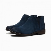 补贴购：Clarks 其乐 Demi Beat德米比特系列 女士及踝切尔西靴 261378304 海军蓝 35