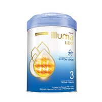 illuma 启赋 惠氏启赋未来6HMO3段1-3岁婴幼儿童配方奶粉进口850g*3罐