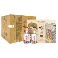 swellfun 水井坊 臻酿八号 52度 500ml*2*3 礼盒整箱装 浓香型白酒