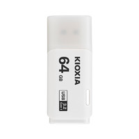 KIOXIA 铠侠 隼闪系列 TransMemory U301 USB 3.2 U盘 白色 64GB USB-A