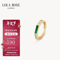 LOLA ROSE 八边形系列戒指宝石个性简约时尚饰品生日礼物新年礼物