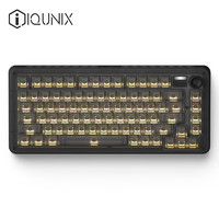 IQUNIX ZX75黑武士RS 机械键盘 三模热插拔客制化键盘 无线蓝牙游戏键盘 83键电脑键盘 TTC金粉轴RGB版