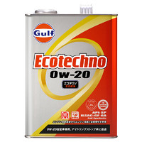 Gulf 海湾（Gulf）Ecotechno PAO全合成机油 0W-20 GF-6A/SP级 4L