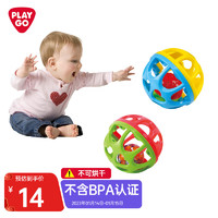 PLAYGO 贝乐高 儿童玩具 婴儿玩具 婴儿手抓球 响铃滚滚球 铃铛球球类婴儿玩具球
