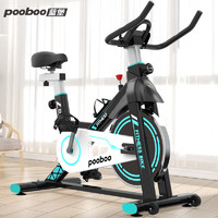 pooboo 蓝堡 动感单车家用健身器材室内脚踏车有氧运动健身车D517-京东