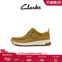 Clarks 其乐 男士春季款纯色流行舒适自在轻盈缓震户外休闲男鞋