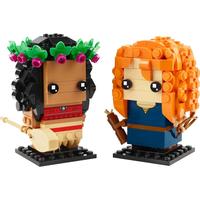 LEGO 乐高 BrickHeadz方头仔系列 40621 莫阿娜与梅莉达