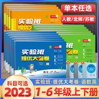 《實驗班提優大考卷·小學》（2024春版、年級/科目/版本任選）