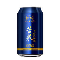 达人迈 苦荞原浆啤酒330ml易拉罐整箱24瓶听装啤酒苦荞麦整件 330ml达人迈啤酒6罐装