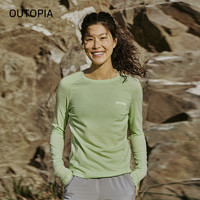 OUTOPIA Wonderland可机洗羊毛女士运动T恤保暖防寒跑步速干衣