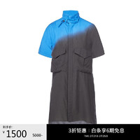 Yohji Yamamoto 山本耀司 女士衬衫 休闲衬衫 YD-B03-208 蓝色 01 XS